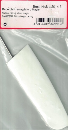 Ruderblatt f&uuml;r racing MICRO MAGIC