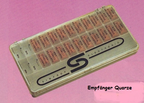 EMPF&Auml;NGER -QUARZ K82-40.825 MHz * FM