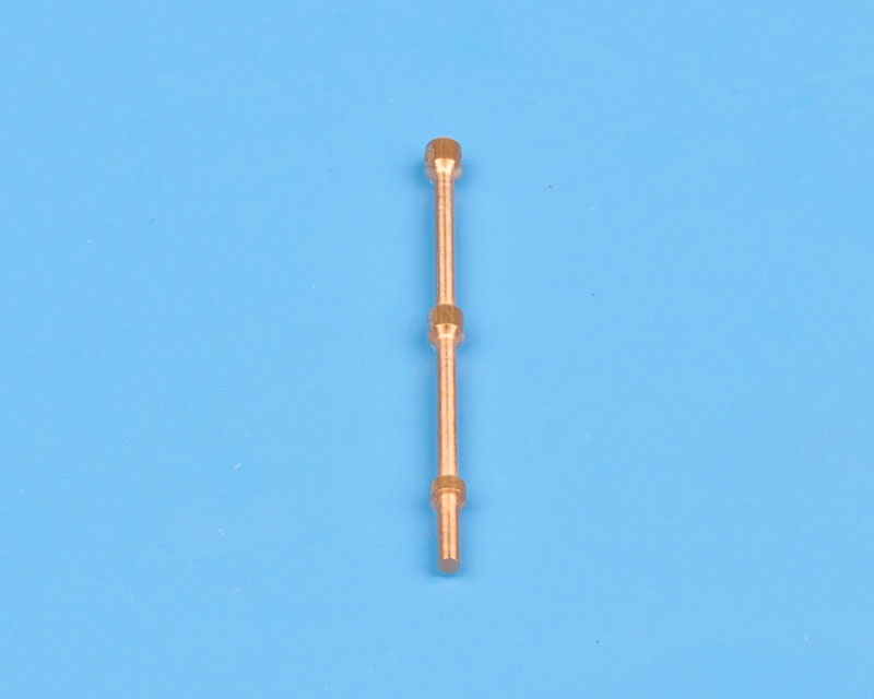 Relingstuetze 38mm   2 Durchzüge