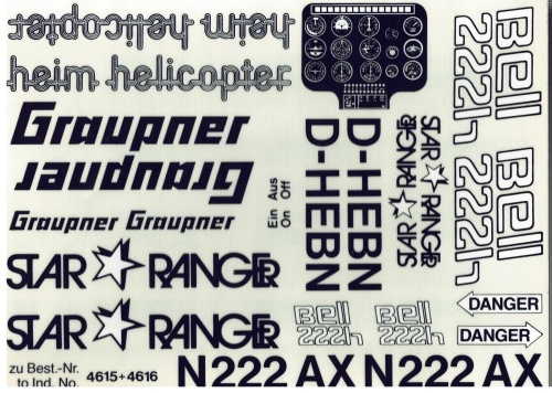 Dekorbogent f&uuml;r Helis