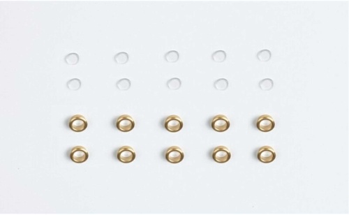 Bullauge ohne Niete  10-St&uuml;ck