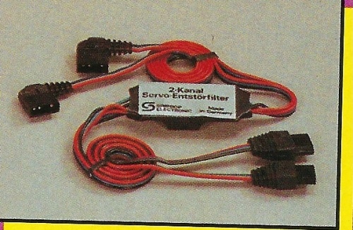 !2-KANAL SERVO ENTSTOERFILTER  FUTABA