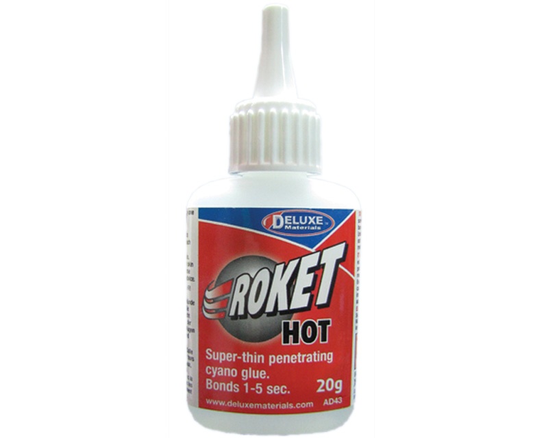 Roket Hot Cyano 20g DELUXE-Sekundenkleber