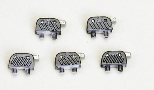 Schotklemmen L&auml;nge ca. 13 mm.*ohne Funktion