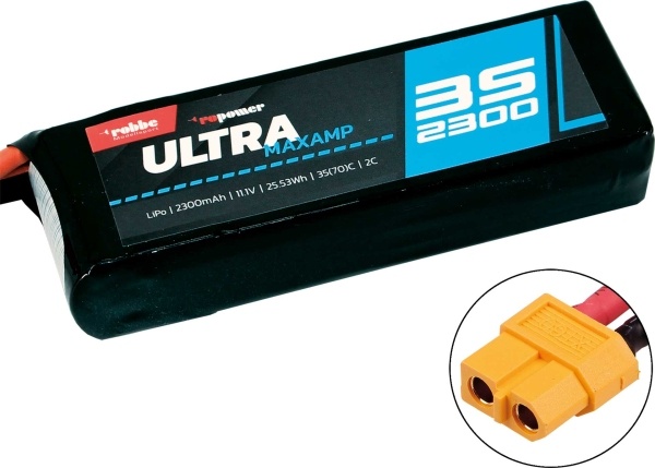 RO-POWER ULTRA MAXAMP 2300MAH 11,1 VOLT 3S 35(70)C