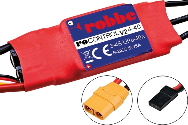 RO-CONTROL 4-40 V2 3-4S -40(60)A 5V/3A B