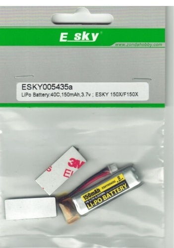 Li-Po Akku 150 mAh 1S 3,7V 40C