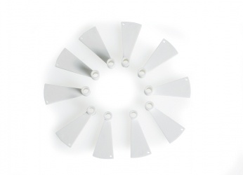 Wendeltreppen 10-Stufen grau