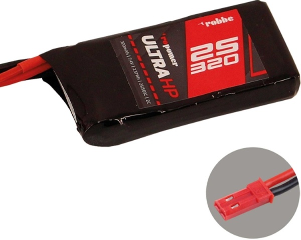 RO-POWER ULTRA HP 320MAH 7,4 VOLT 2S 25(50)C