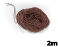 Takelgarn braun 1,5mm x 2m L&auml;nge