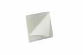 Klettband sbk. 50mm x60mm lang weiß