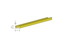 Messing-U-PROFIL  3x2 mm