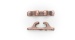 Lippe Metall 15mm * 2-Stück