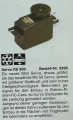 !Servo RS 800 robbe-Stecker Rarität 80-iger Jahre